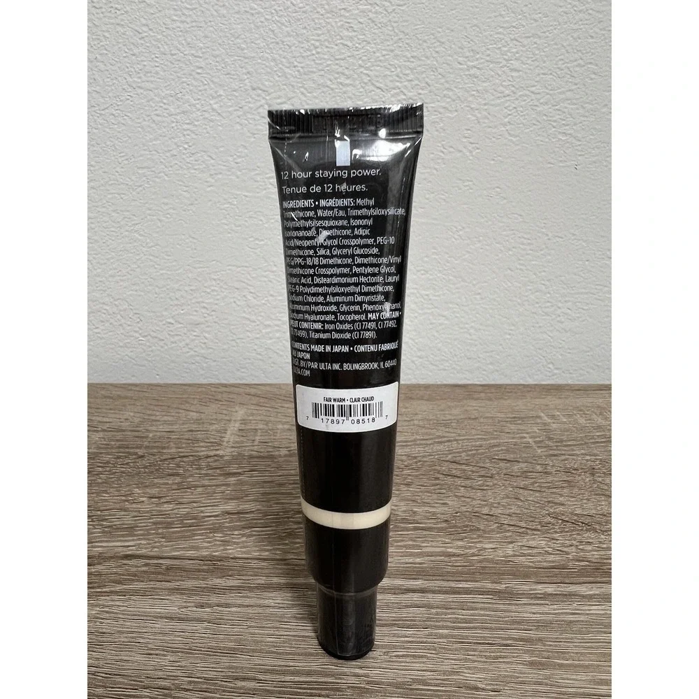 Ulta Beauty Velvet Matte Full Coverage Foundation 1oz Shade Fair Warm New